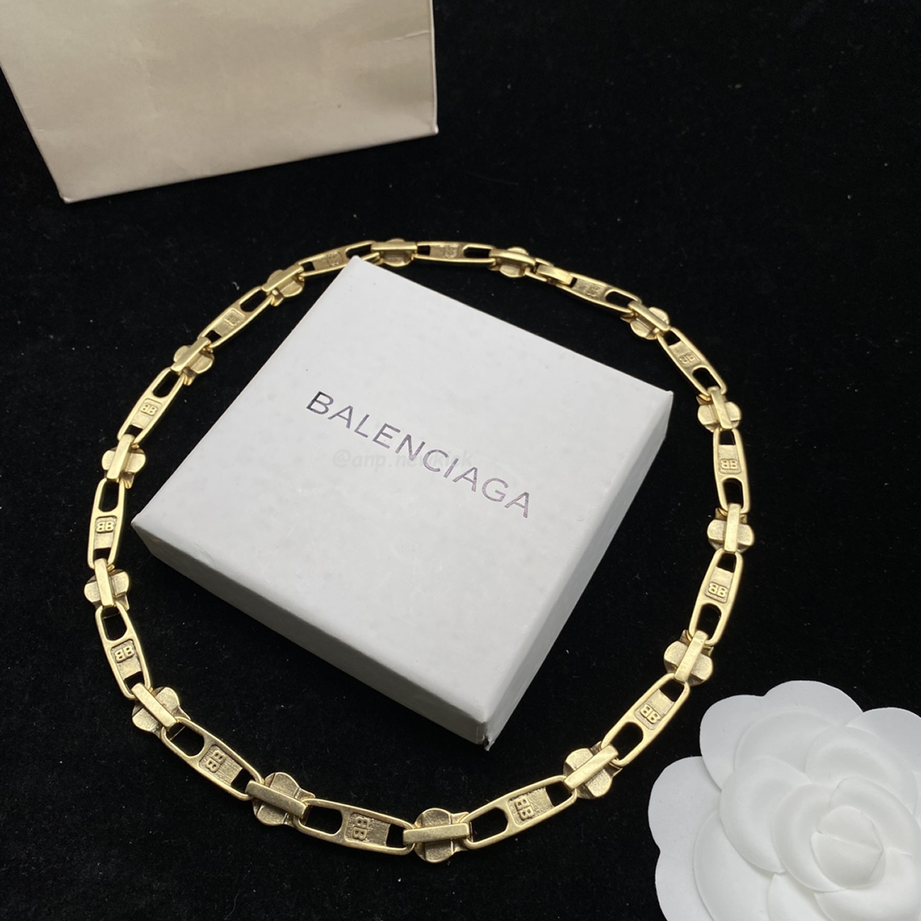 Balenciaga Bb Necklace (7) - www.newkick.vip